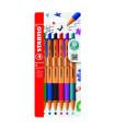 BOLIGRAFO STABILO POINTBALL CAJA 6