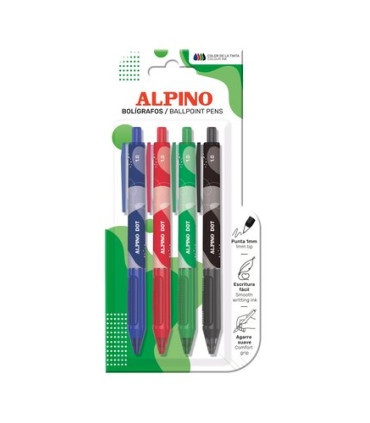 BOLIG.ALPINO DOT UNICOLOR COL.SURT.B/4