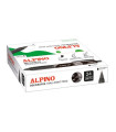 BOLIG.ALPINO DOT UNICOLOR NEGRO C/24