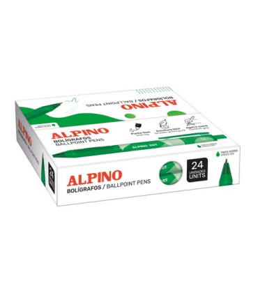 BOLIG.ALPINO DOT UNICOLOR VERDE C/24