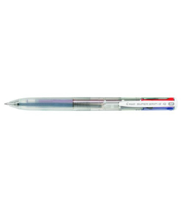 BOLIGRAFO 4 COL.PILOT SUPERGRIG G TRANSP