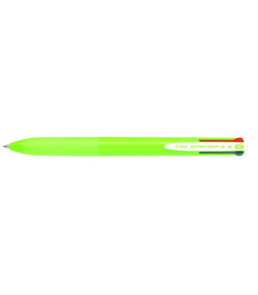 BOLIGRAFO 4 COL.PILOT SUPERGRIG G VERDE