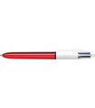 BOLIGRAFO 4 COL.BIC SHINE RED