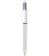 BOLIGRAFO 4 COL.BIC SHINE SILVER