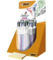 BOLIGRAFO 4 COL.BIC SHINE EXPOSITOR 20