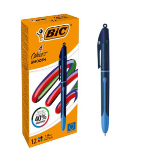 BOLIGRAFO 4 COL.BIC SMOOTH DROP
