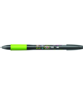 BOLIG.BORRABLE BIC GELOCITY ILLUS. NEGRO