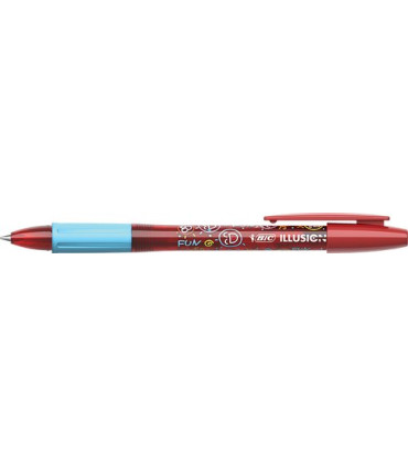 BOLIG. BORRABLE BIC GELOCITY ILLUS. ROJO
