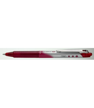 BOLIG.PILOT V-BALL GRIP RETRAC. 0,7 ROJO