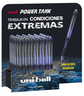 BOLIGRAFO UNI BALL POWER TANK EXP/36