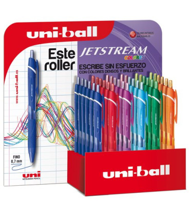 BOLIG.UNI JETSTREAM COLORES 0,7 EXP. 36