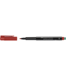 ROTUL.FABER C.MULTIMARK M  ROJO