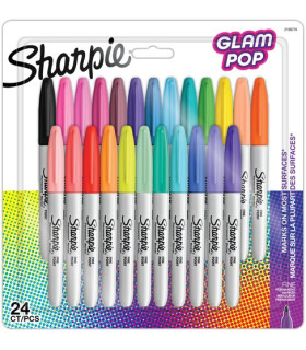 ROTUL.PAPERMATE SHARPIE GLAM B/24