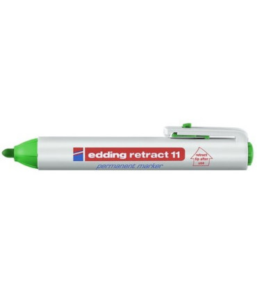 ROTUL.EDDING RETRACT 11 VERDE