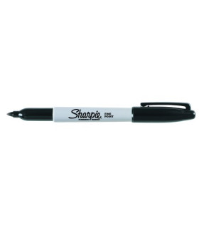 ROTUL.PAPERMATE SHARPIE MARKER F16 NEGRO