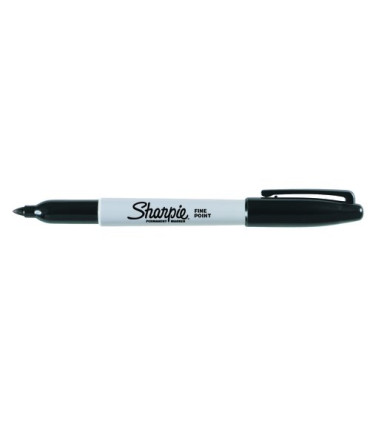 ROTUL.PAPERMATE SHARPIE MARKER F16 NEGRO