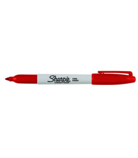 ROTUL.PAPERMATE SHARPIE MARKER F16 ROJO