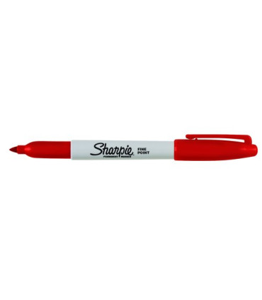 ROTUL.PAPERMATE SHARPIE MARKER F16 ROJO