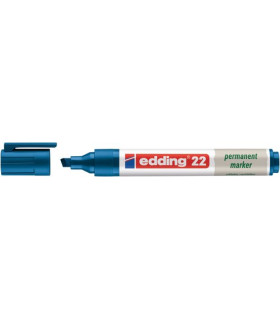 ROTUL.EDDING 22 BISELADO AZUL