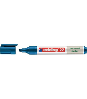 ROTUL.EDDING 22 BISELADO AZUL