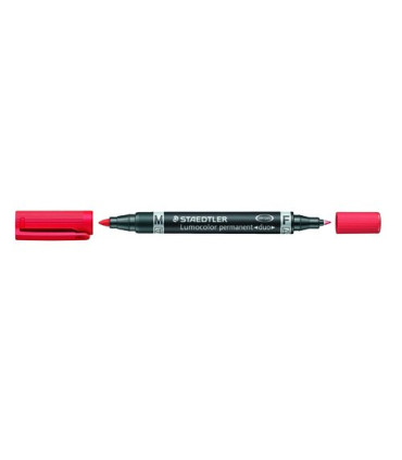 ROTUL.STAEDTL.LUMOCOLOR 348 DUO ROJO