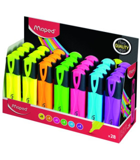 ROTUL. FLUOR MAPED PEPS EXPOSITOR de  28
