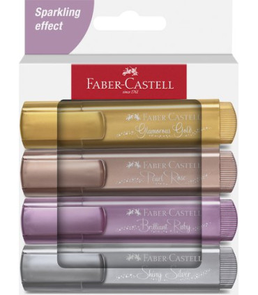 ROTUL.FLUOR FABER CASTELL 1546 MET.P/4