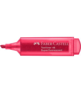 ROTUL.FLUOR FABER CASTELL 1546 ROJO