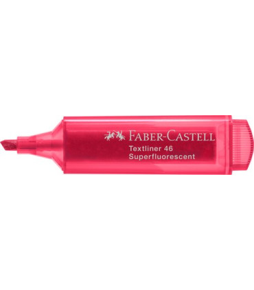ROTUL.FLUOR FABER CASTELL 1546 ROJO