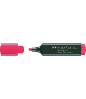 ROTUL.FLUOR FABER CASTELL  ROJO