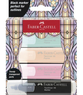 ROTUL.FLUOR FABER CASTELL 1546 MET.P/4