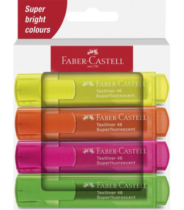 ROTUL.FLUOR FABER CASTELL 46 EST.4