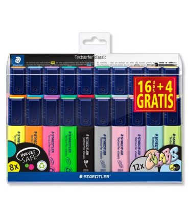 ROTUL.FLUOR STAED.364 TXSF. ESTUCHE 20