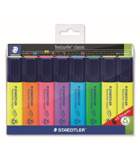 ROTUL.FLUOR STAED.364 TXSF. ESTUCHE 6+2
