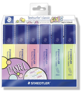 ROTUL.FLUOR STAED.364 TXSF.  ESTUCHE 6