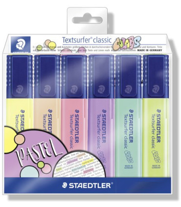 ROTUL.FLUOR STAED.364 TXSF.  ESTUCHE 6