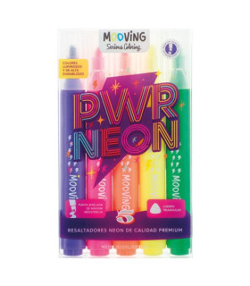 ROTUL.FLUOR MOOVING NEON EST.5