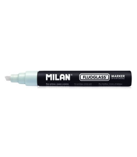 ROTULAD.PIZARRA MILAN FLUOGLASS BLANCO