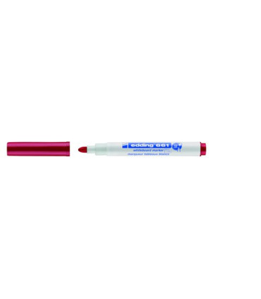 ROTUL.PIZAR.EDDING 661  ROJO