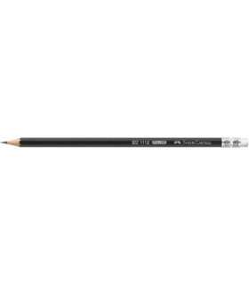 LAPIZ FABER 1112 C/GOMA - HB