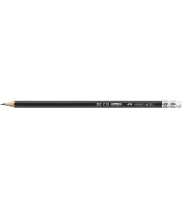 LAPIZ FABER 1112 C/GOMA - HB