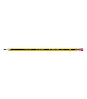 LAPIZ STAEDT.122 NORIS con GOMA Nº2 - HB