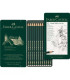 LAPIZ FABER 9000 Est.METAL 12 SURTIDOS