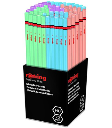 LAPIZ ROTRING HB MADERA METALICOS