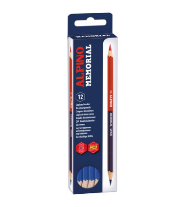 LAPIZ ofic.ALPINO BICOLOR caja 12