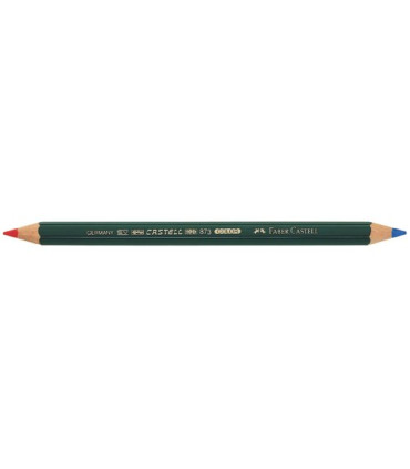 LAPIZ ofic.FABER GRUESO 873 BICOLOR