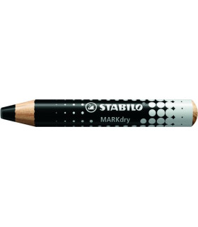 ROTUL.PIZAR. STABILO MARKDRY NEGRO