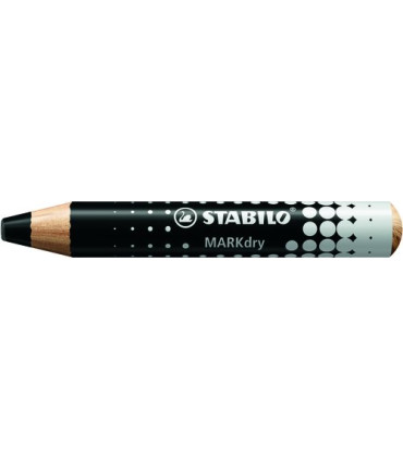 ROTUL.PIZAR. STABILO MARKDRY NEGRO