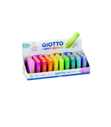 GOMA BORRAR GIOTTO HAPPY GOMMA EXP.40