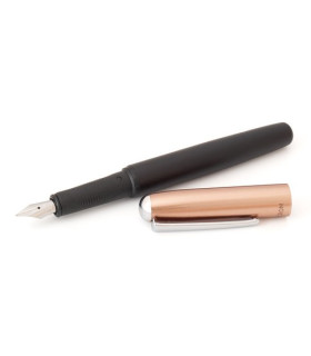 PLUMA INOXCROM ICTINEO COPPER NEGRO